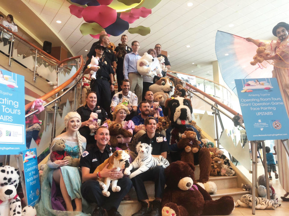teddy bear patrol Rocky Mountain Hospital for Kids
